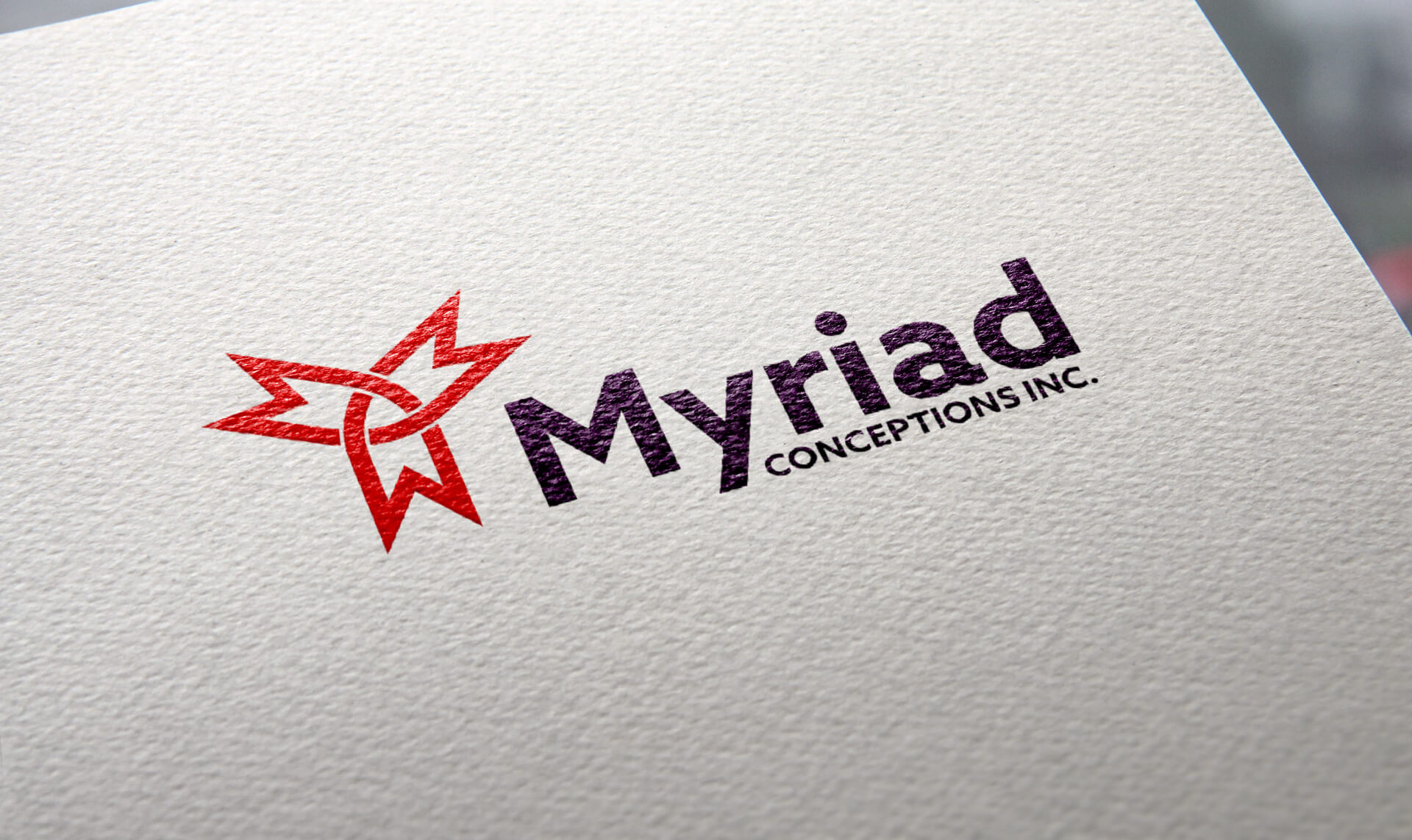 Myriad Conceptions Inc. Logo Design