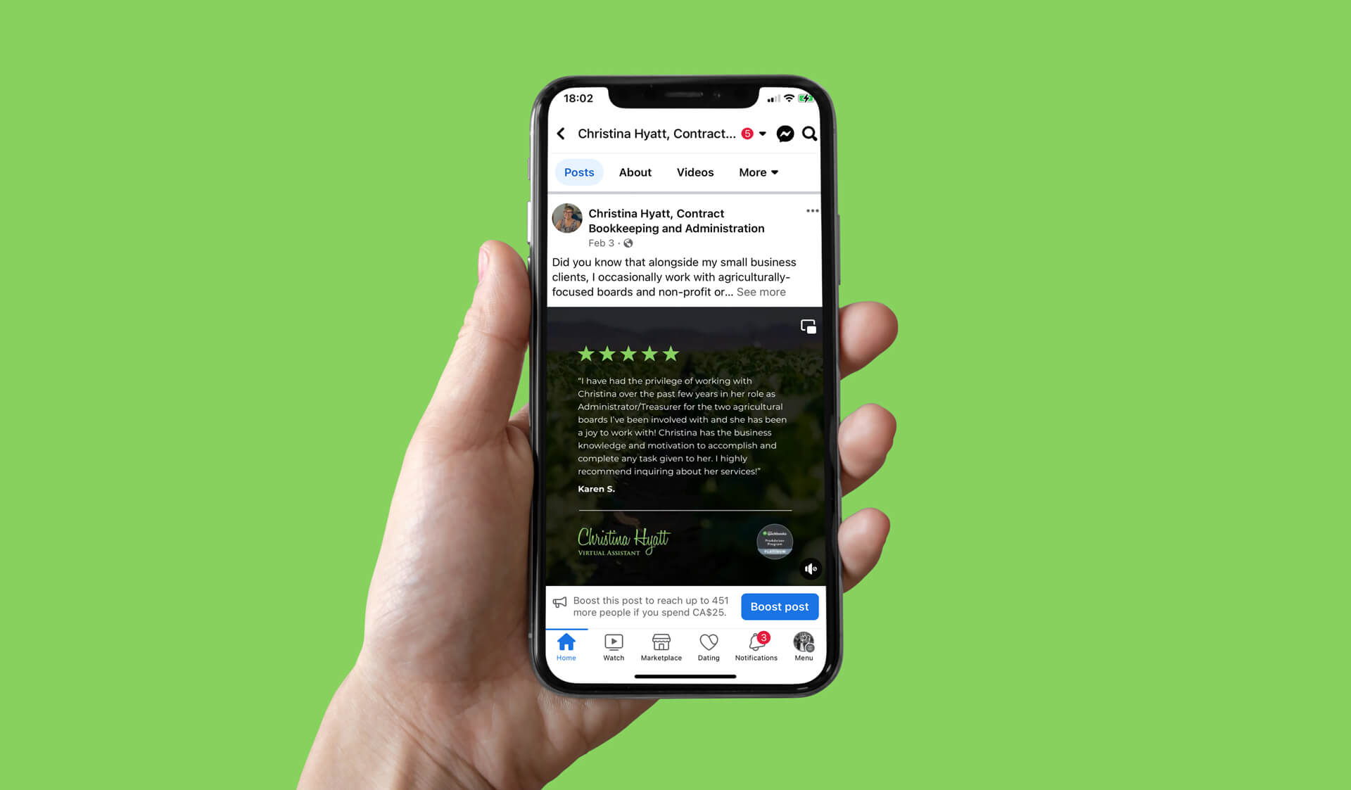 Christina Hyatt Social Media Marketing