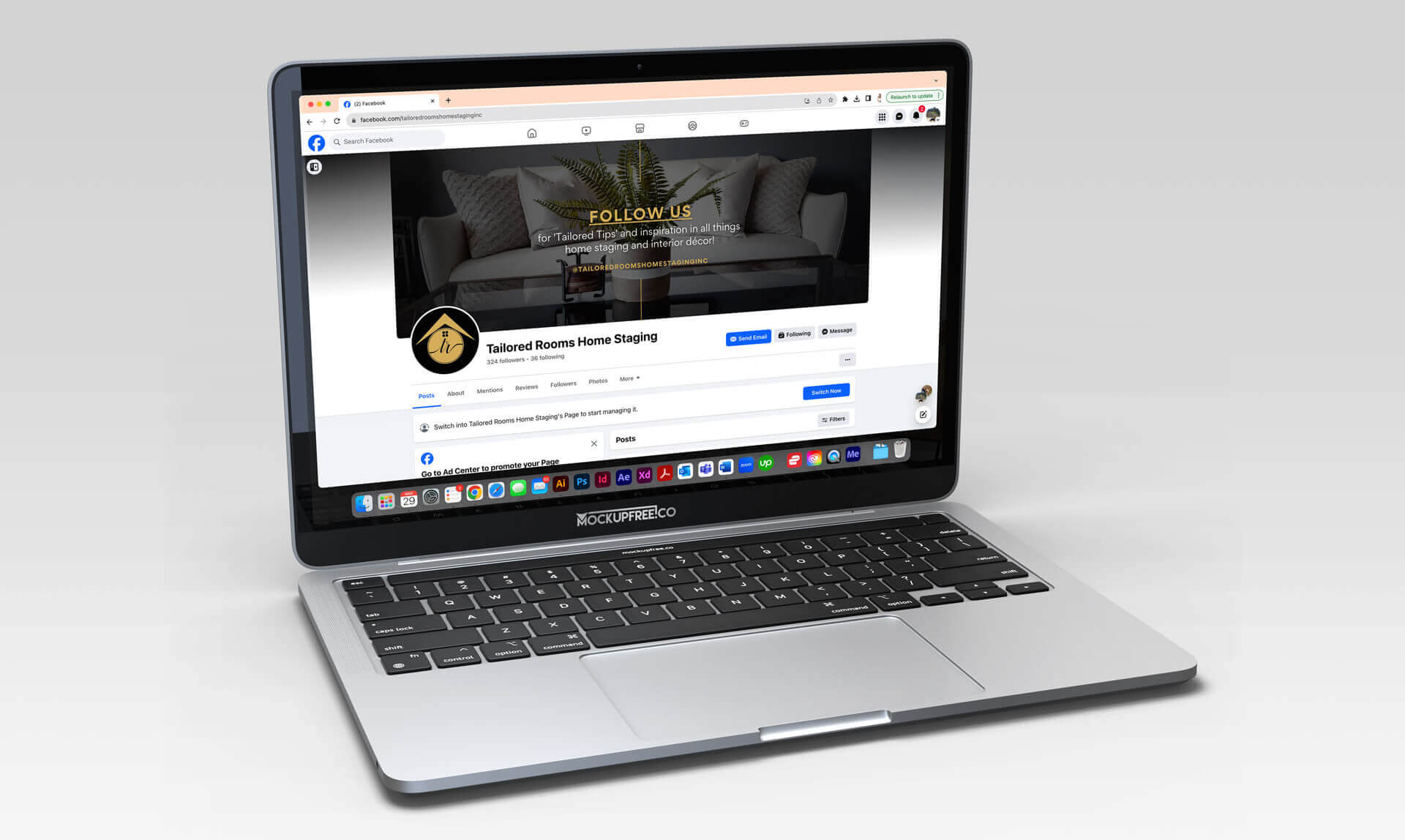 Tailored Rooms Social Media Marketing