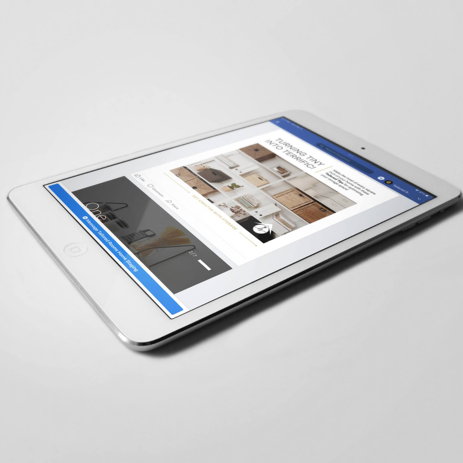 Tailored Rooms Social Media Marketing